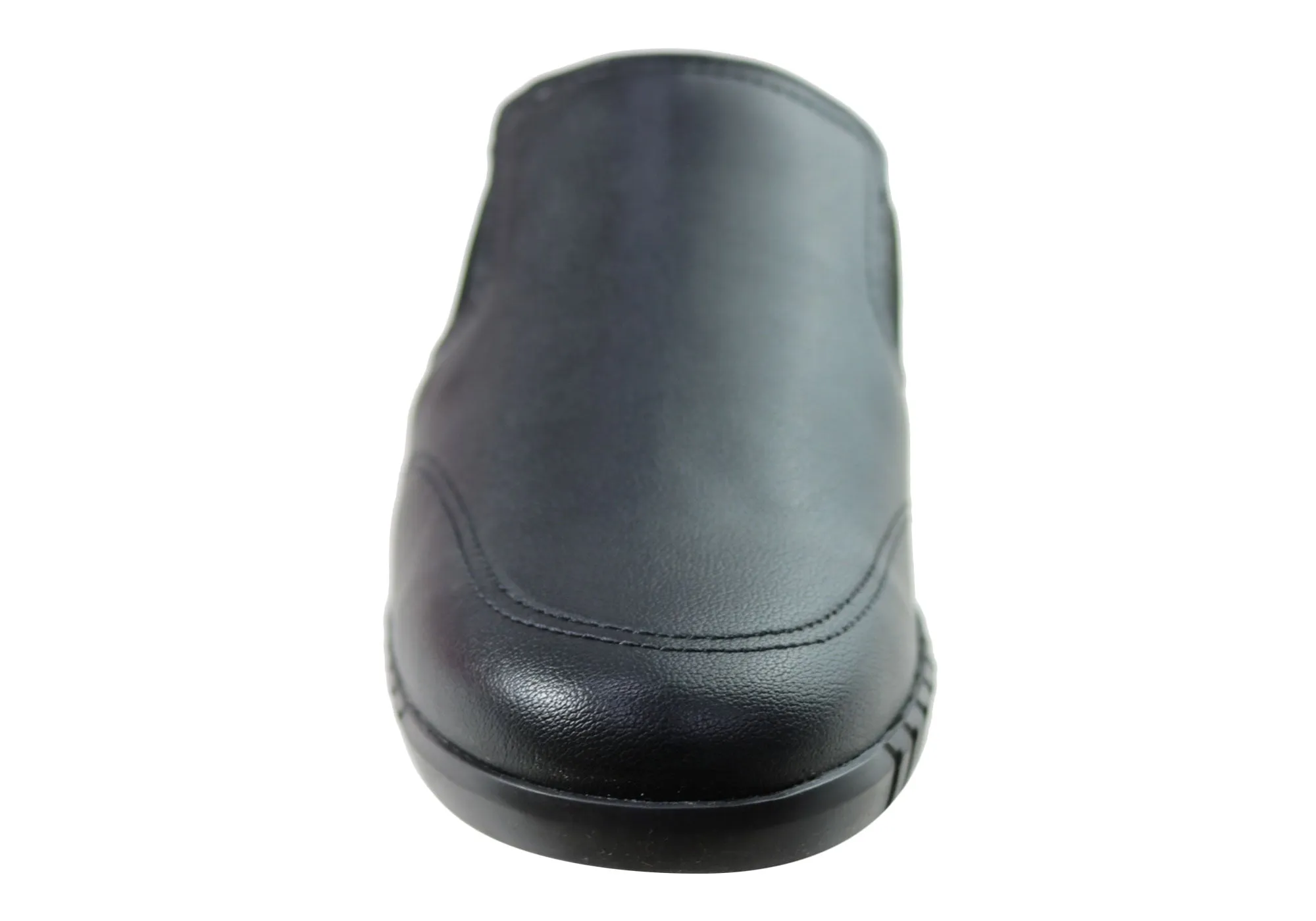 Comfortflex Tanya Damen Bequeme Geschlossene Zehen Offene Fersen Pantoffeln Comfortflex Schuhe