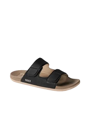 Cushion Tradewind Sandal in Schwarz & Fossil