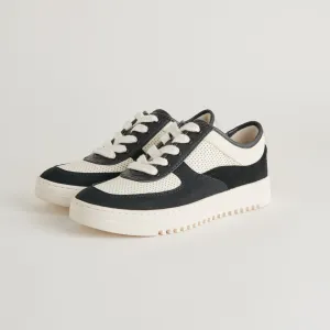 CYRIL SNEAKERS SCHWARZ WEIß LEDER