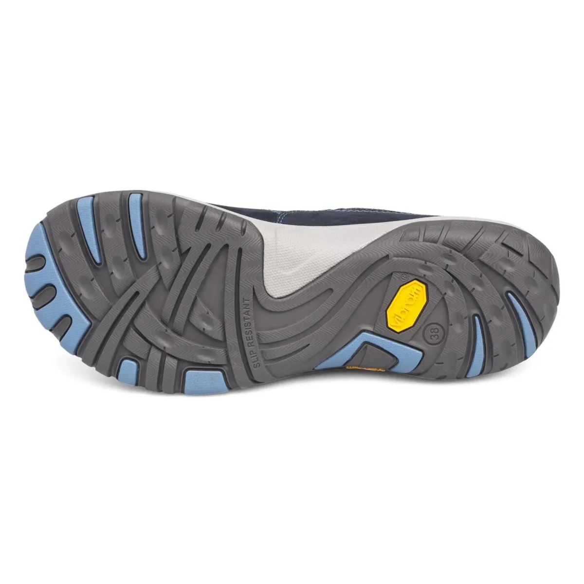 Dansko Damen Paisley Navy Geschliffenes Nubuck Wasserdicht