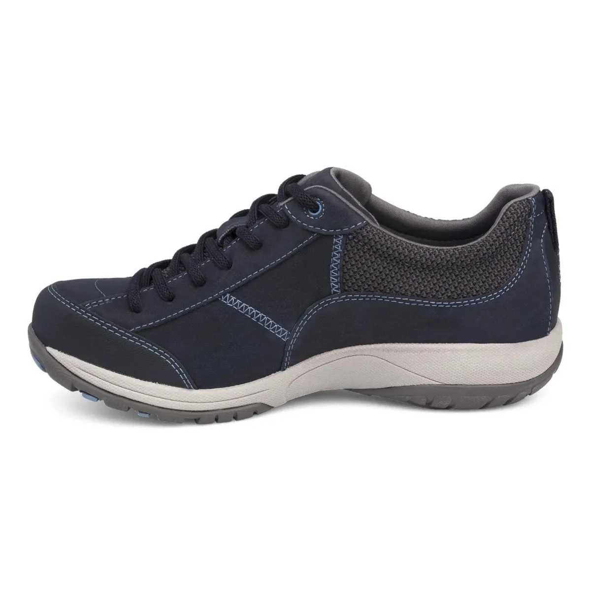 Dansko Damen Paisley Navy Geschliffenes Nubuck Wasserdicht