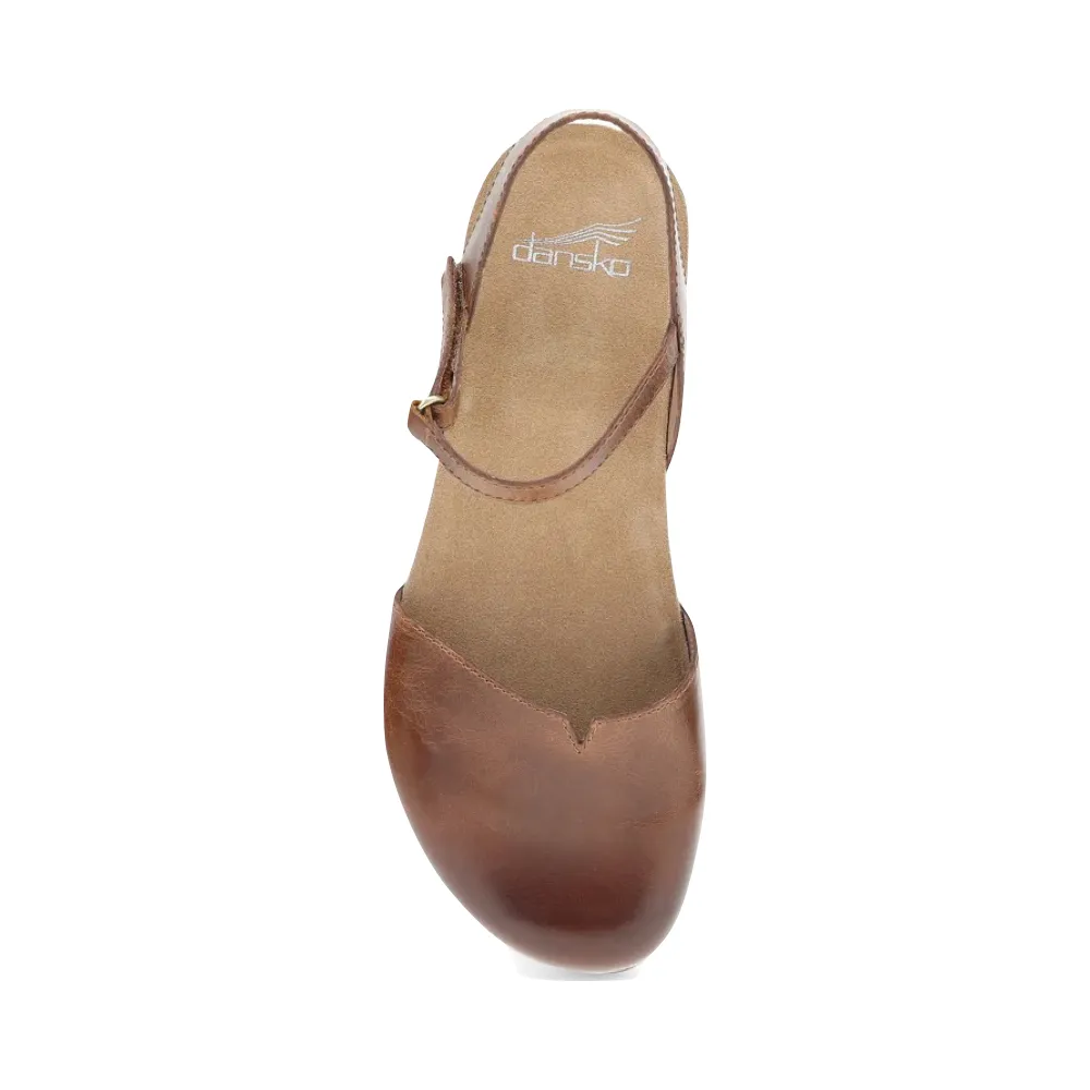 Dansko Damen Rowan Sandale mit geschlossener Spitze in Beige