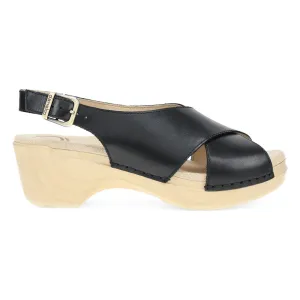 Dansko Damen Sloane Schwarz Kalb