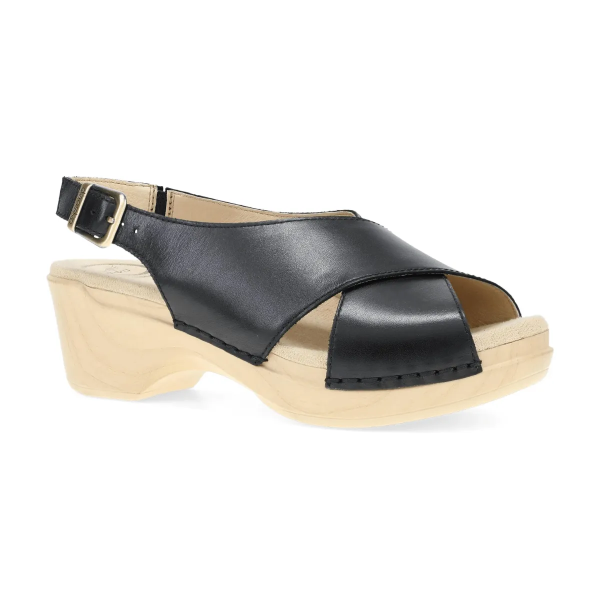 Dansko Damen Sloane Schwarz Kalb