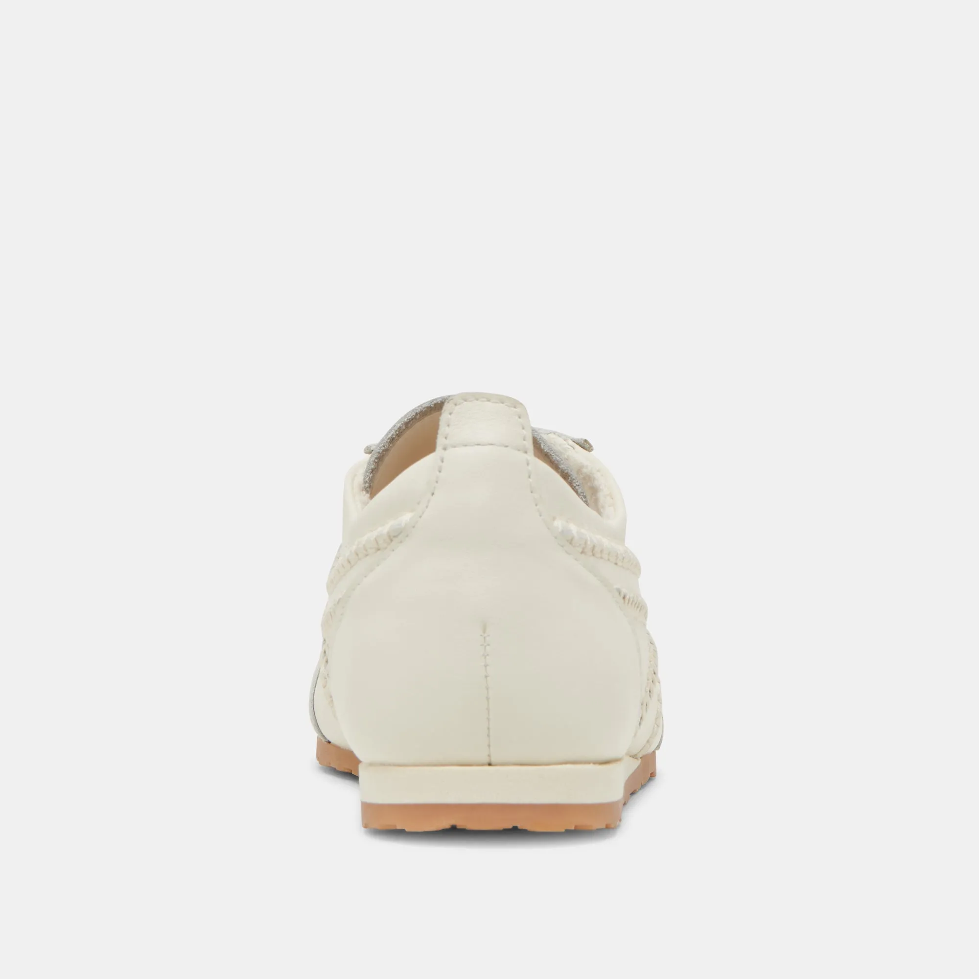 DELANY SNEAKER IN OFF-WHITE LEDER