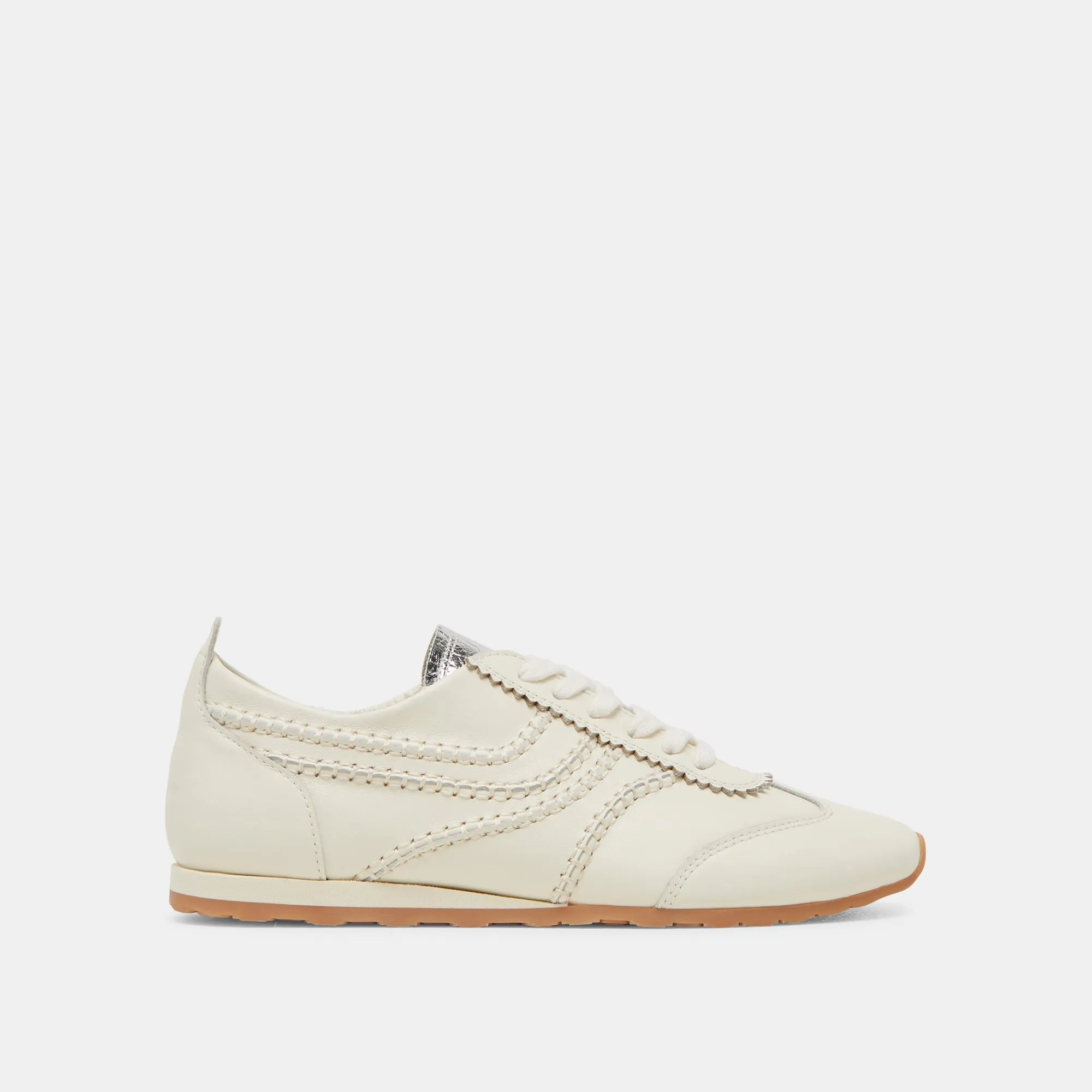 DELANY SNEAKER IN OFF-WHITE LEDER