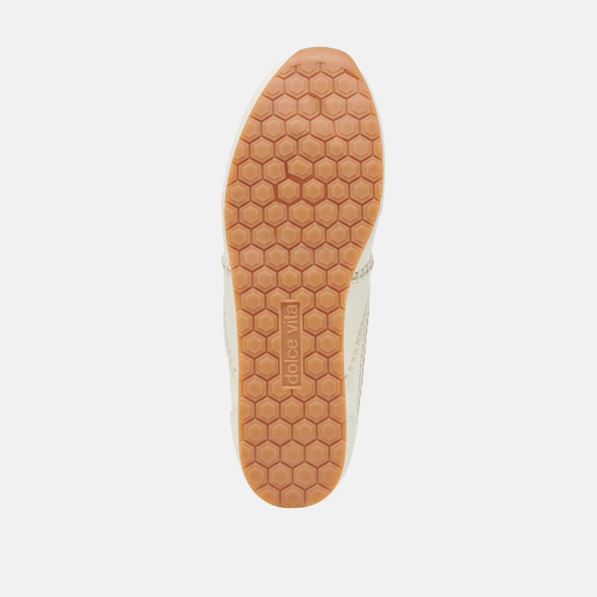 DELANY SNEAKER IN OFF-WHITE LEDER