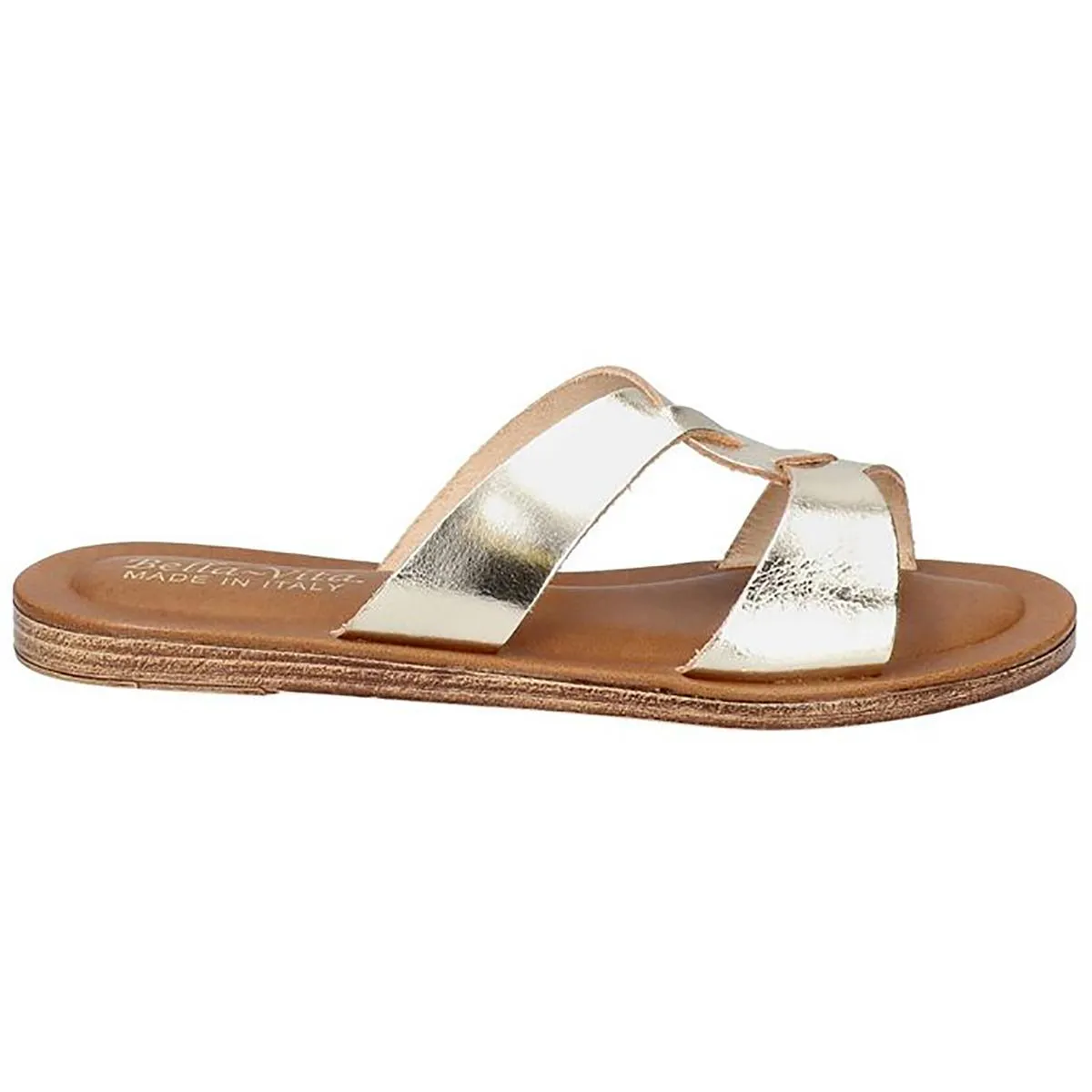 Dov-Italy Damen Leder Schlupf-Sandalen ECCO Schuhe