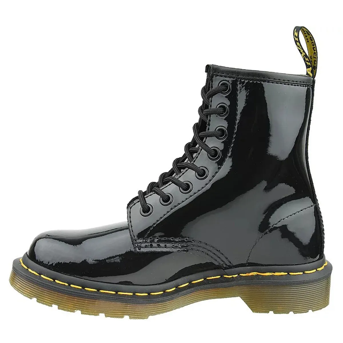 Dr. Martens 1460 Patent Lamper Hochglanz Stiefeletten für Damen