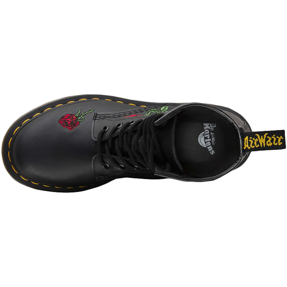 Dr. Martens 1460 Vonda Blumenrose Leder Knöchelstiefel für Damen