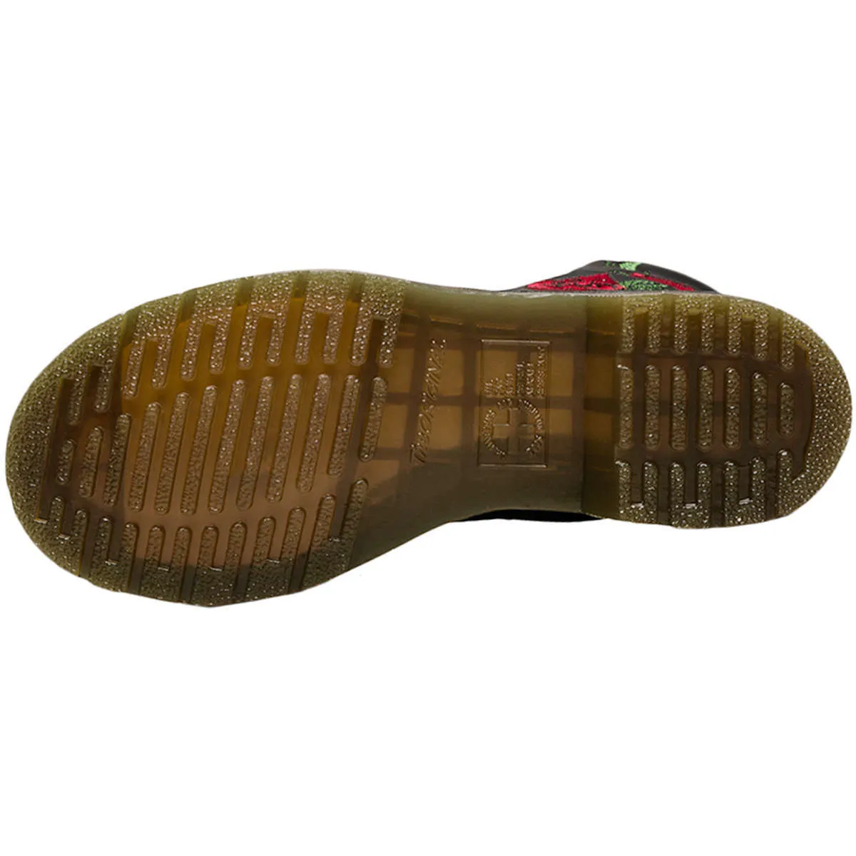Dr. Martens 1460 Vonda Blumenrose Leder Knöchelstiefel für Damen