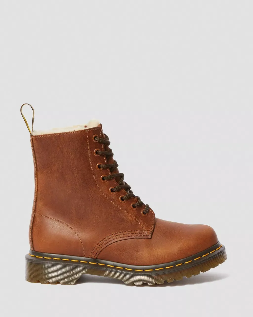 Dr. Martens 1460 Damen Stiefel mit Kunstfellfutter und Schnürung