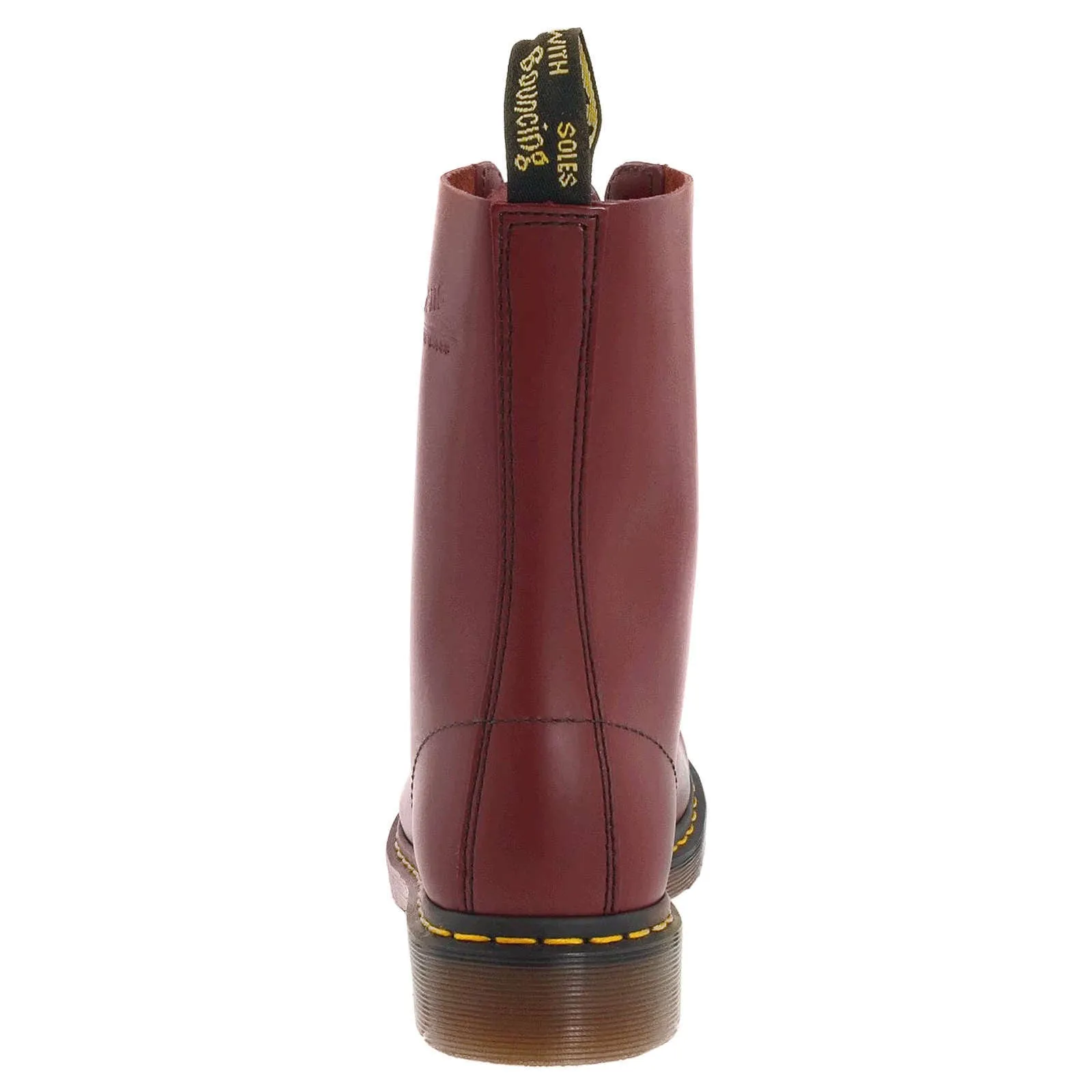 Dr. Martens 1490 Glattleder Unisex Hohe Schnürstiefel
