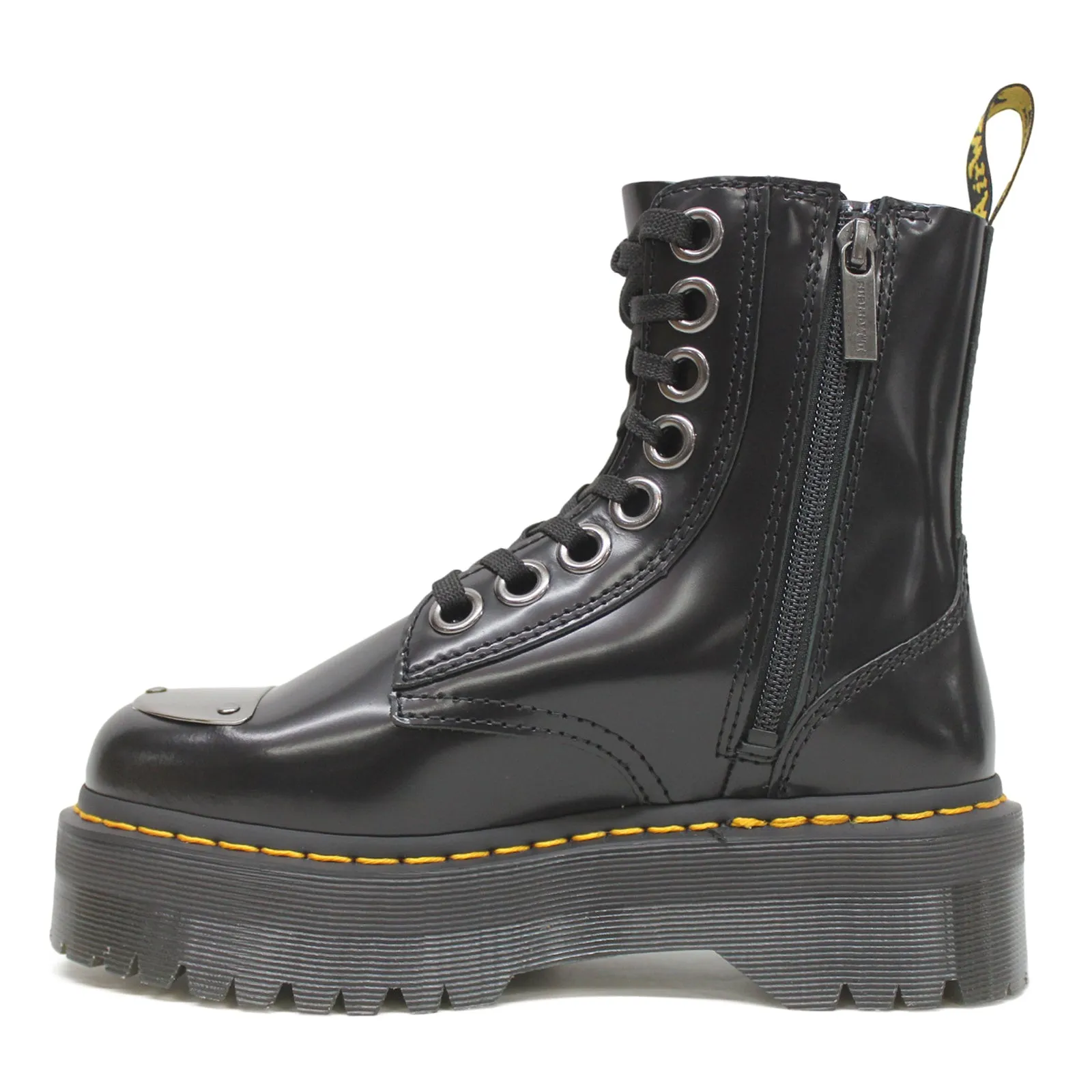 Dr. Martens Jadon Alt Buttero Leder Unisex Knöchel Plateau Stiefel