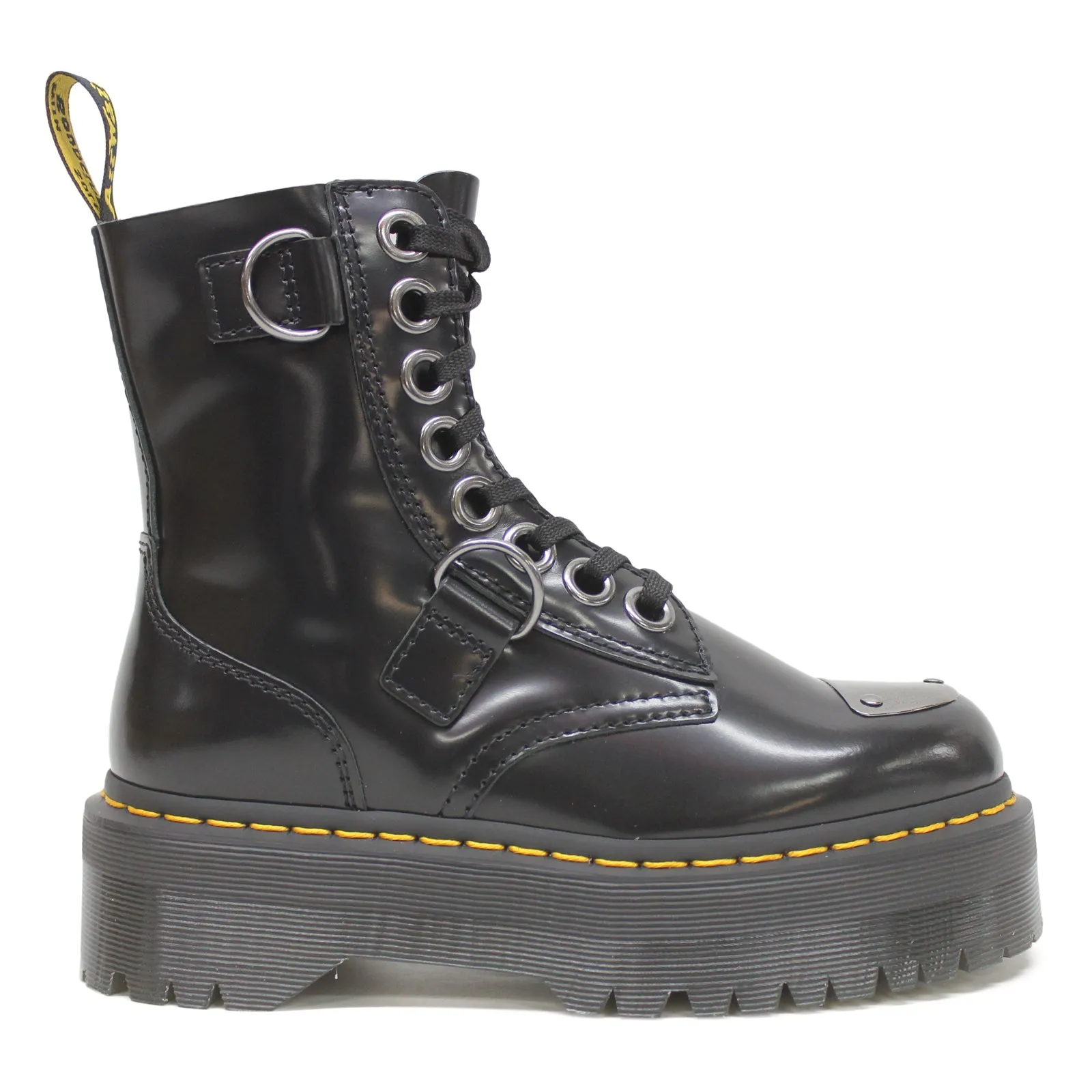 Dr. Martens Jadon Alt Buttero Leder Unisex Knöchel Plateau Stiefel