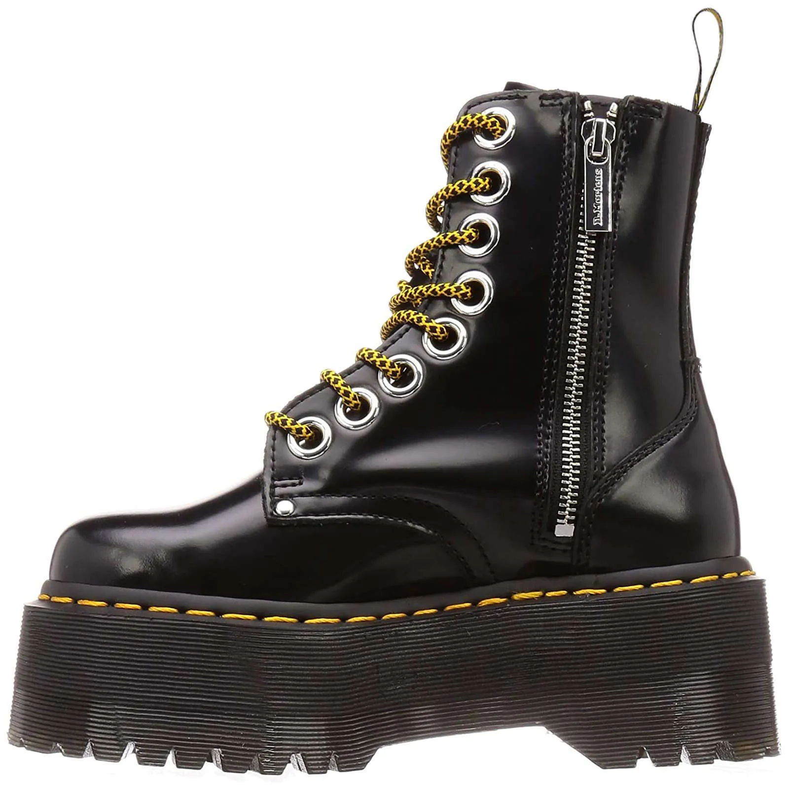 Dr. Martens Jadon Max Buttero Leder Damen Plateaustiefel