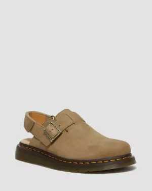 Dr. Martens Jorge II Savannah Nubuck Slingback Pantoffel