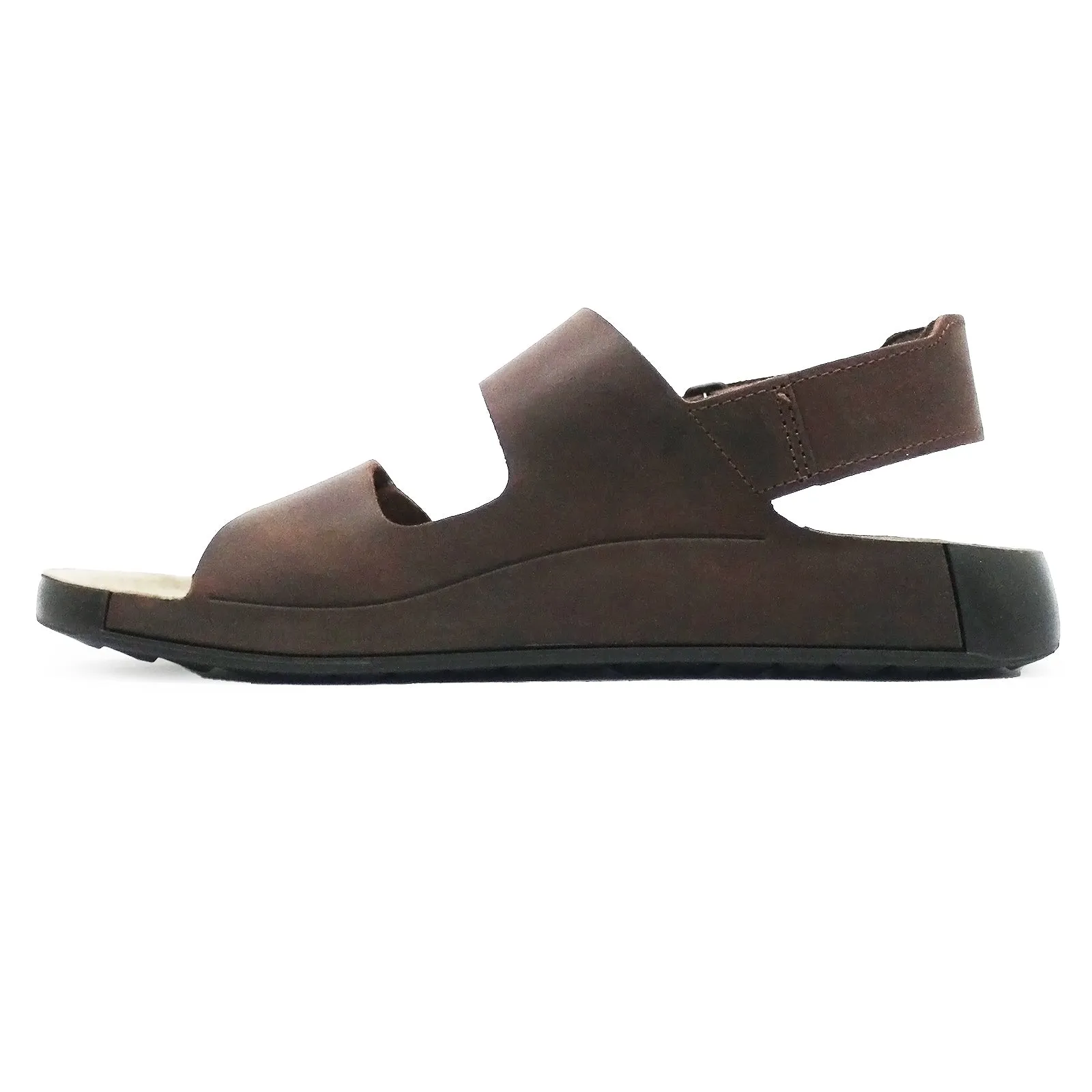 Ecco Cozmo Leder Slingback Sandalen für Herren von Ecco