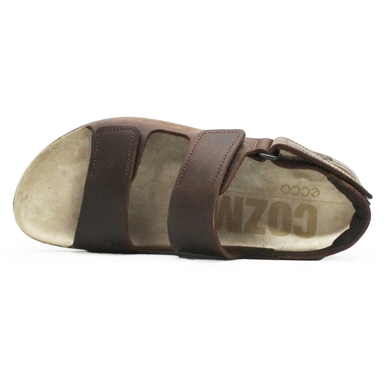 Ecco Cozmo Leder Slingback Sandalen für Herren von Ecco