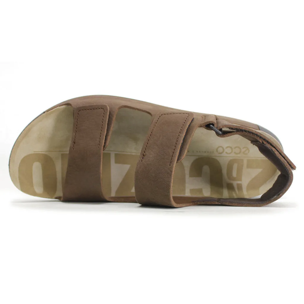 Ecco Cozmo Leder Slingback Sandalen für Herren von Ecco