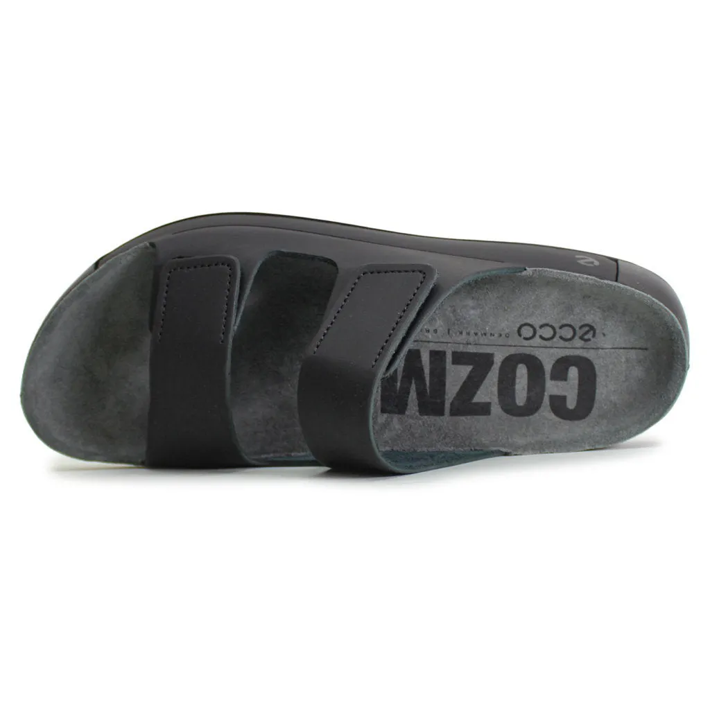 Ecco Cozmo Weiches Vollnarbenleder Herren Schlupfsandalen Ecco Schuhe