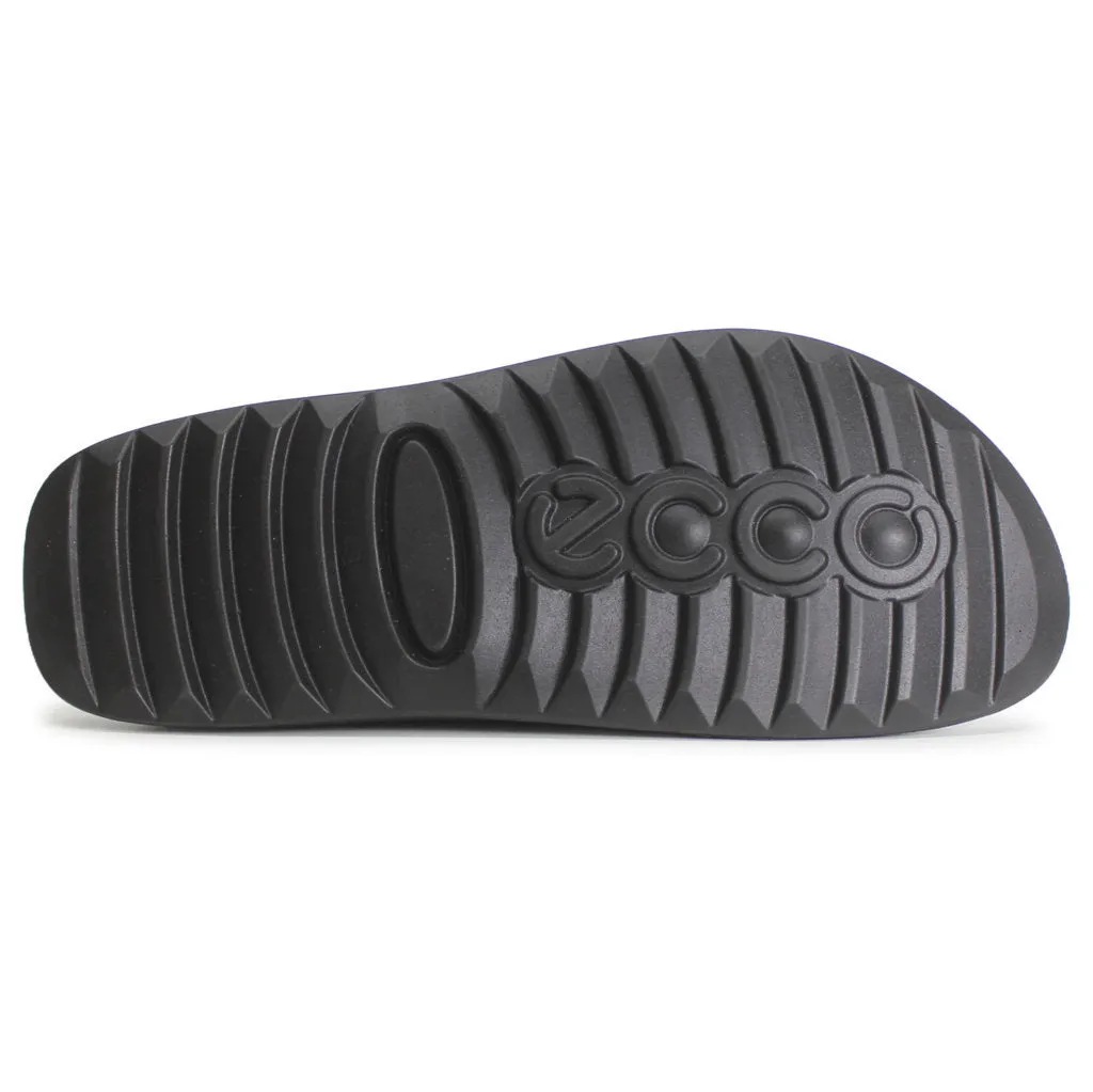 Ecco Cozmo Weiches Vollnarbenleder Herren Schlupfsandalen Ecco Schuhe