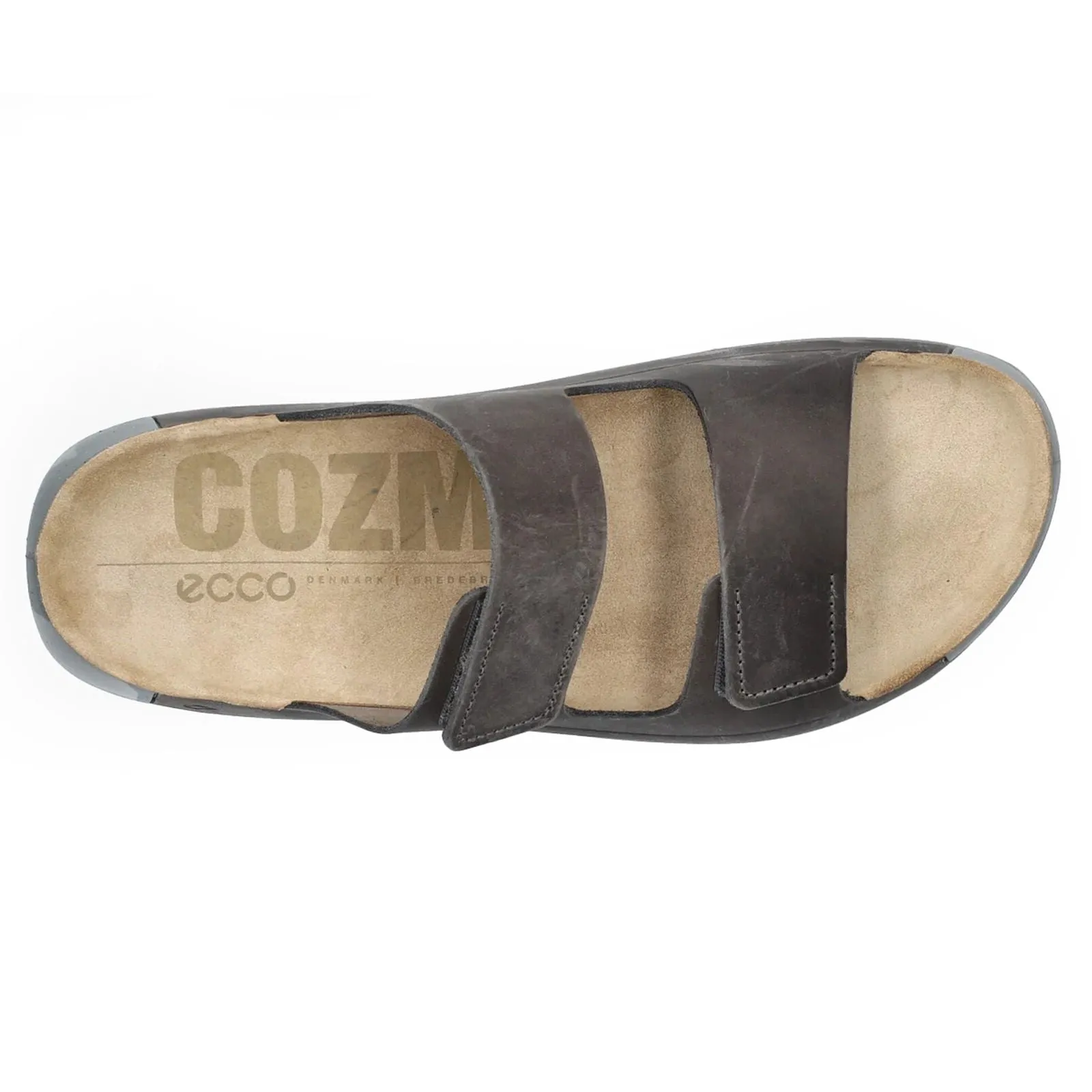 Ecco Cozmo Weiches Vollnarbenleder Herren Schlupfsandalen Ecco Schuhe