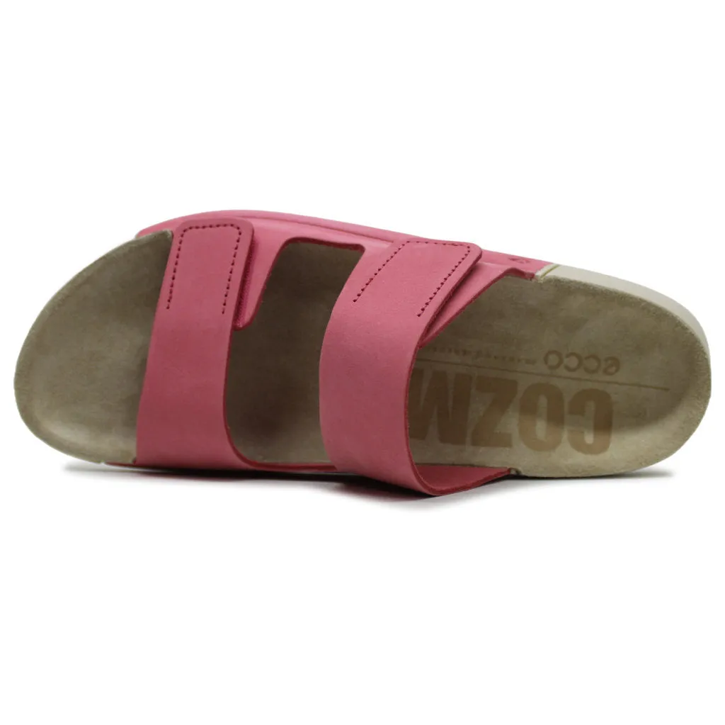 Ecco Cozmo Weiches Vollnarbenleder Damen Schlupf Sandalen Ecco Schuhe