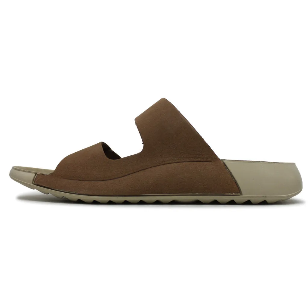 Ecco Cozmo Weiches Vollnarbenleder Damen Schlupf Sandalen Ecco Schuhe