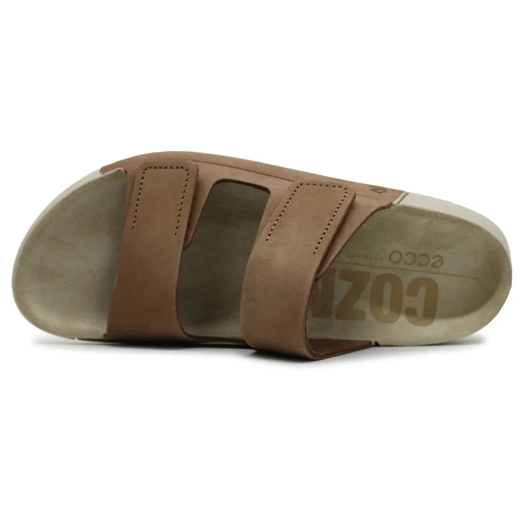 Ecco Cozmo Weiches Vollnarbenleder Damen Schlupf Sandalen Ecco Schuhe