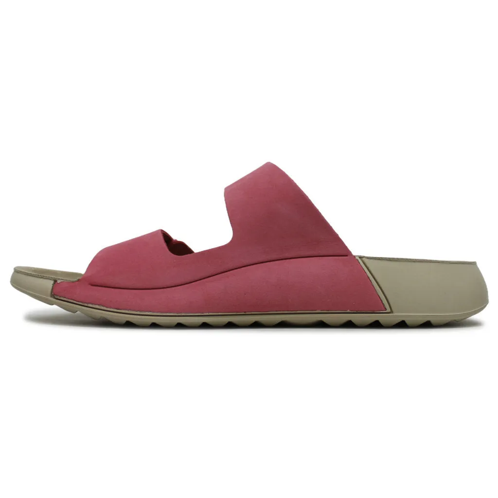 Ecco Cozmo Weiches Vollnarbenleder Damen Schlupf Sandalen Ecco Schuhe