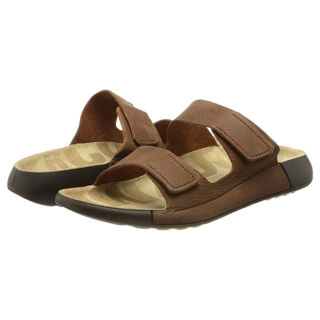 Ecco Cozmo Weiches Vollnarbenleder Damen Schlupf Sandalen Ecco Schuhe