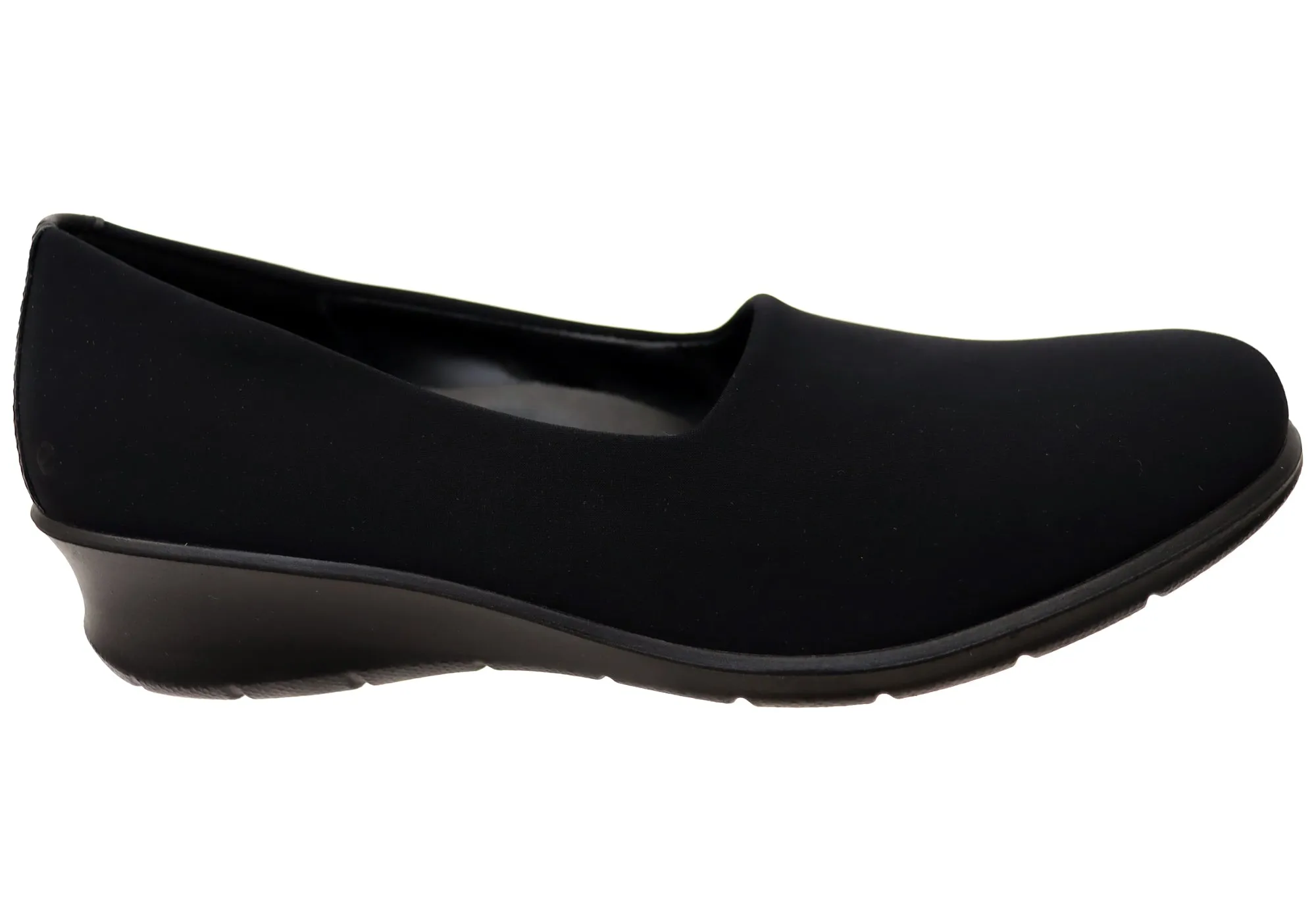 ECCO Felicia Damen Bequeme Textil-Slip-On-Schuhe mit Dehnfunktion ECCO Schuhe