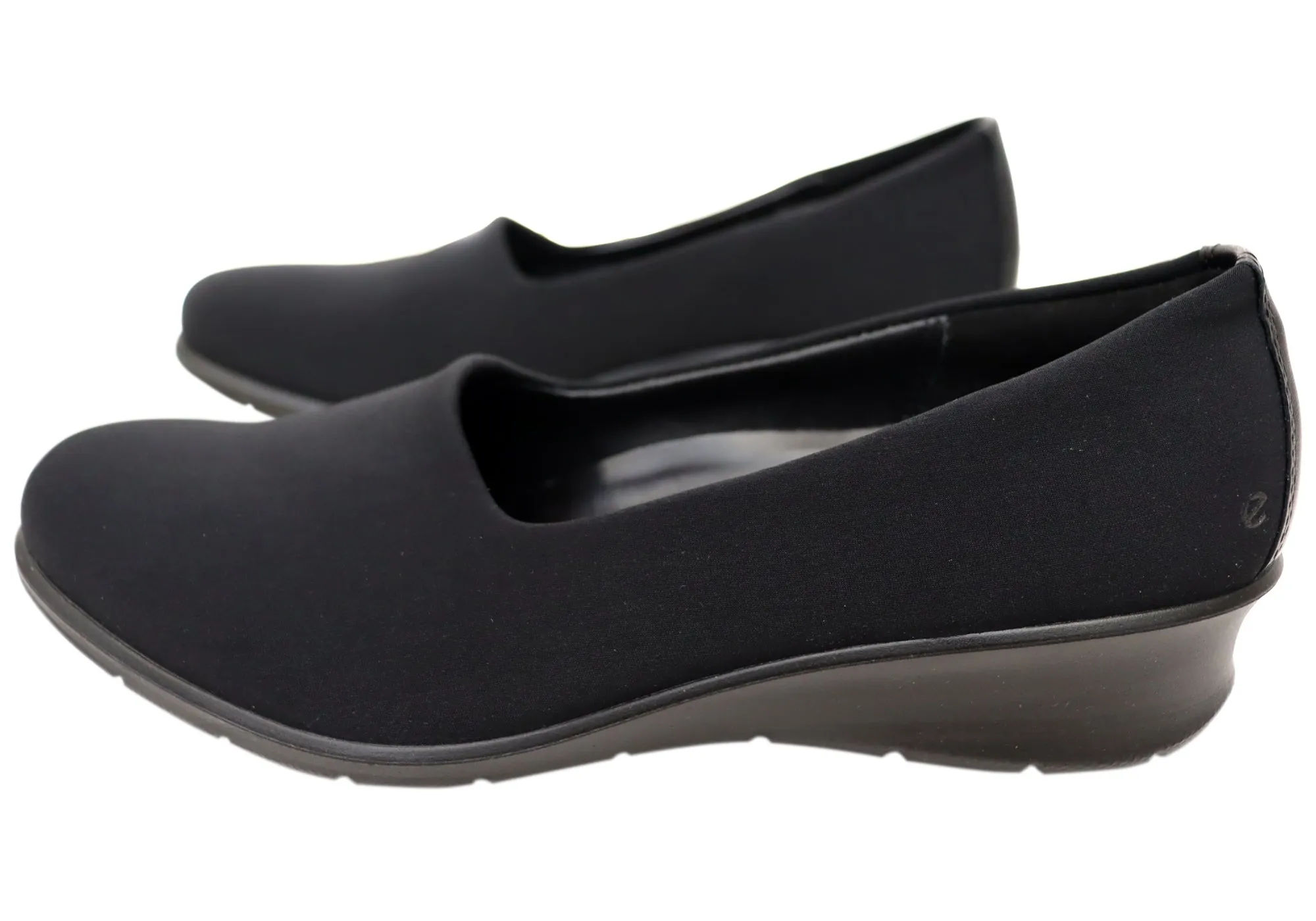 ECCO Felicia Damen Bequeme Textil-Slip-On-Schuhe mit Dehnfunktion ECCO Schuhe