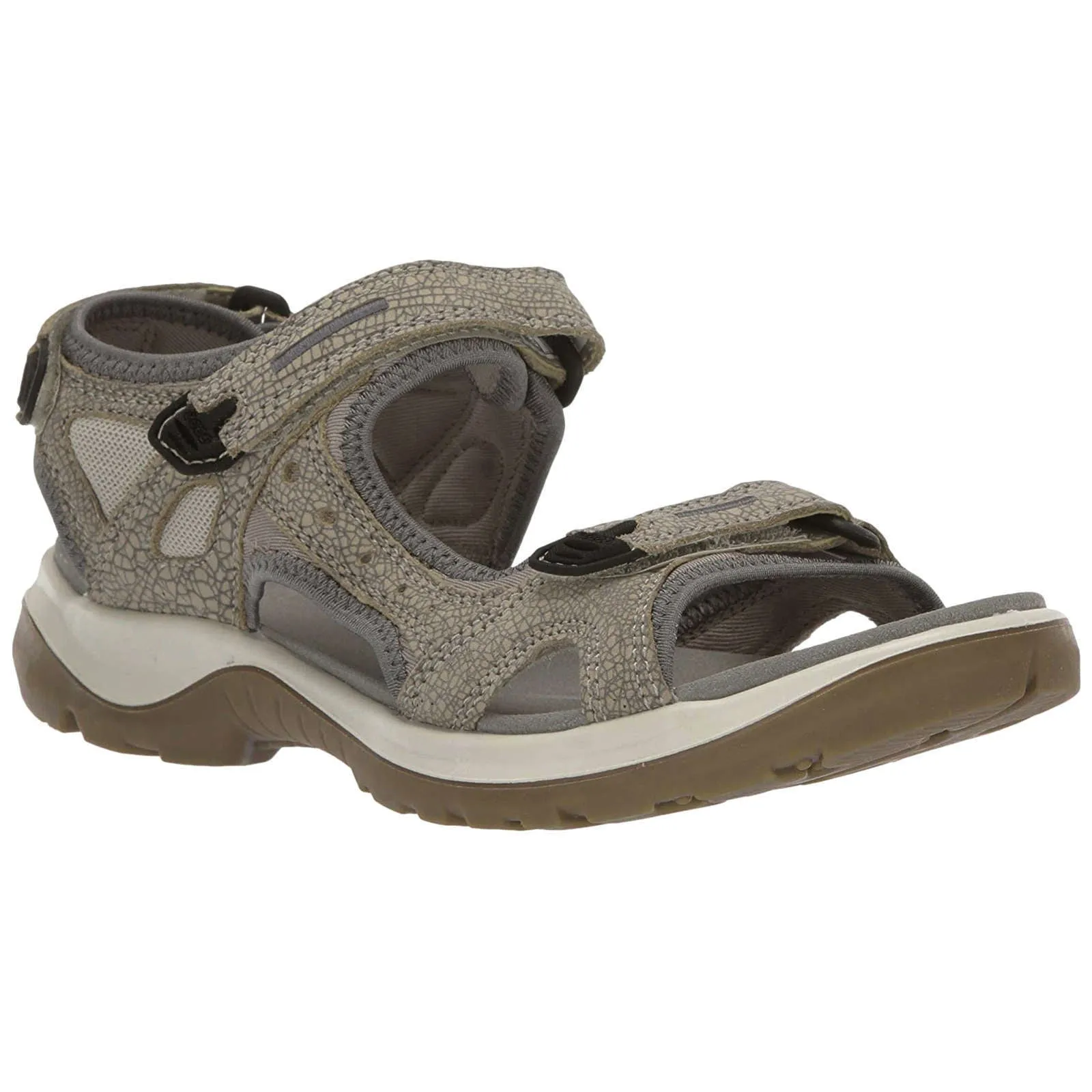 Ecco Offroad Nubuck-Leder Damen Freizeitsandalen Ecco Schuhe