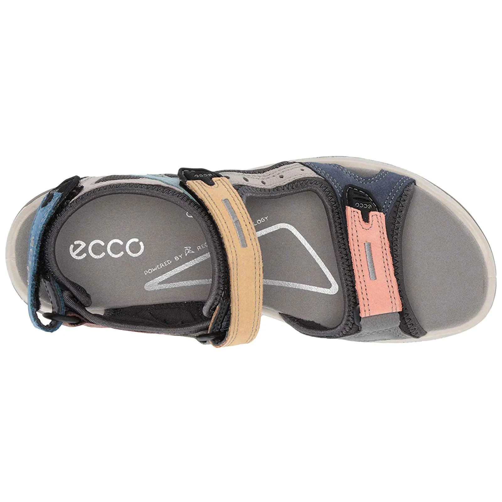 Ecco Offroad Nubuck-Leder Damen Freizeitsandalen Ecco Schuhe