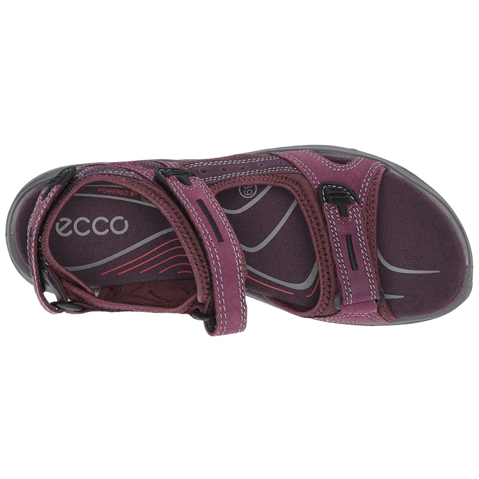 Ecco Offroad Nubuck-Leder Damen Freizeitsandalen Ecco Schuhe