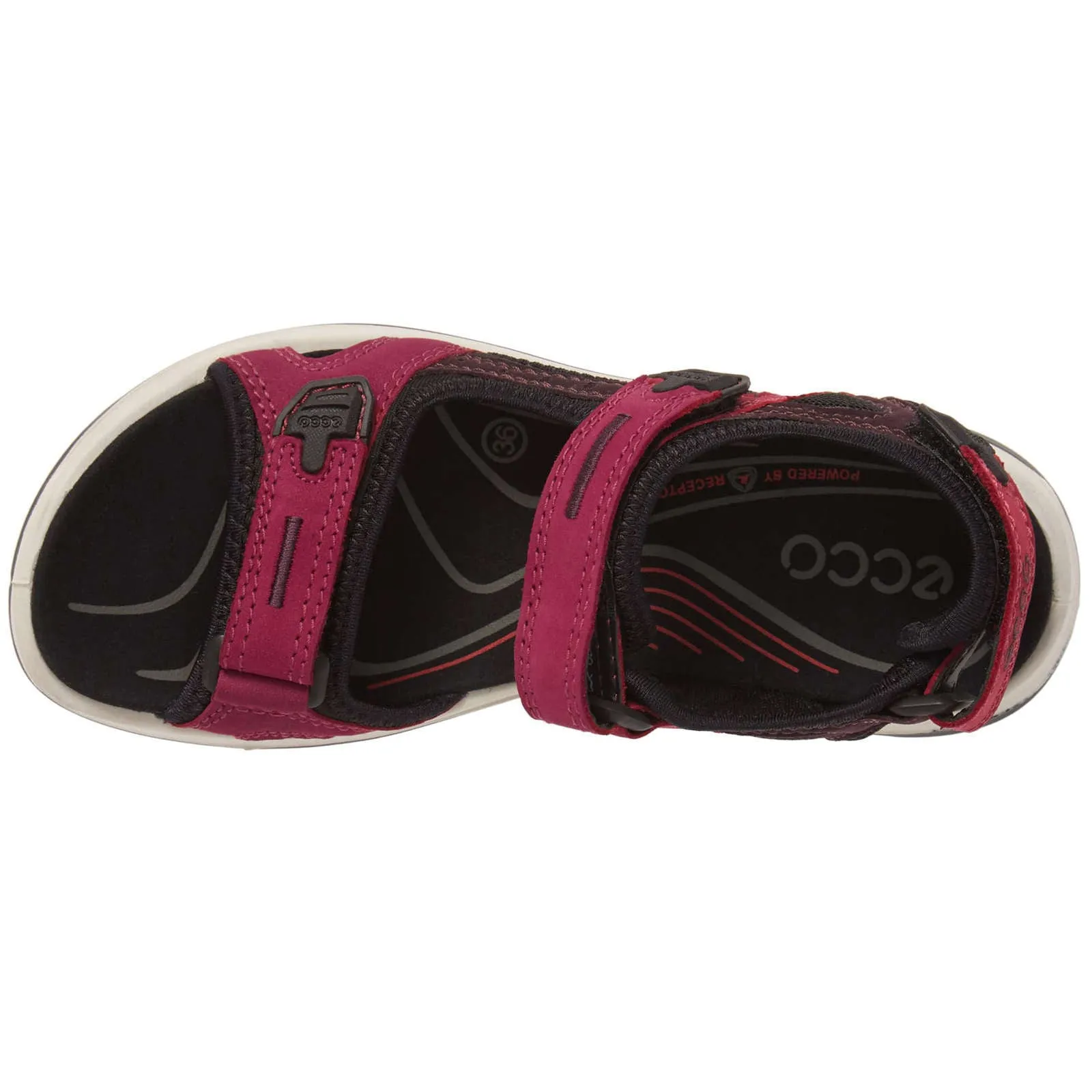 Ecco Offroad Nubuck-Leder Damen Freizeitsandalen Ecco Schuhe