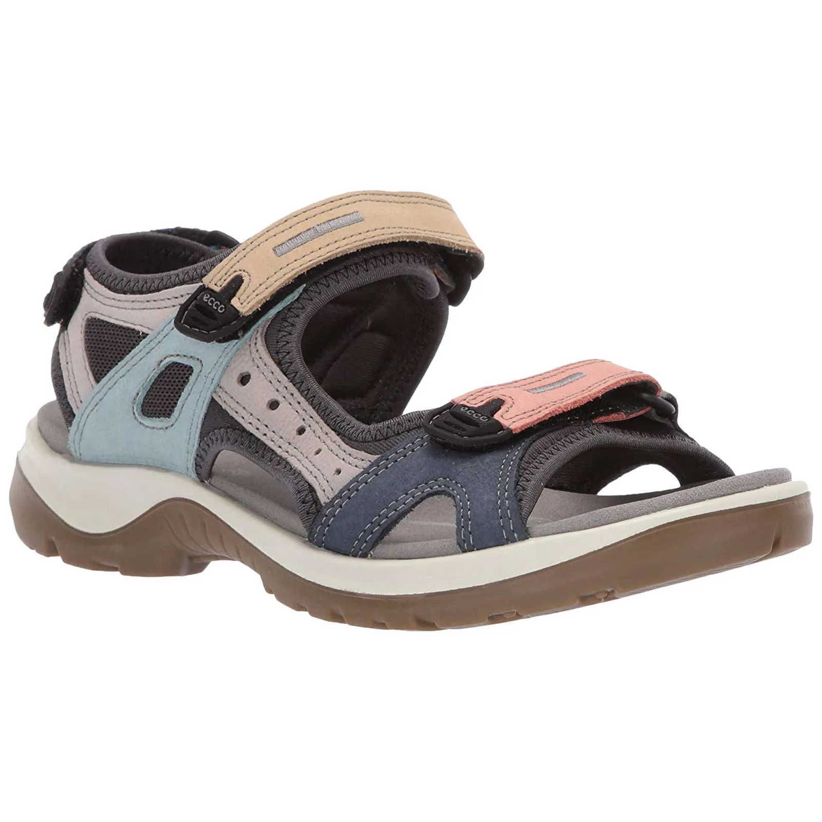 Ecco Offroad Nubuck-Leder Damen Freizeitsandalen Ecco Schuhe
