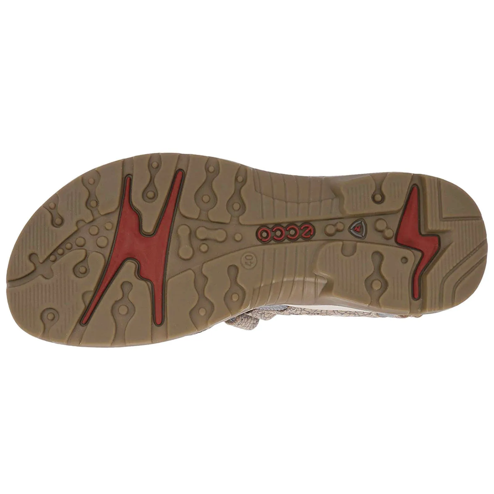 Ecco Offroad Nubuck-Leder Damen Freizeitsandalen Ecco Schuhe