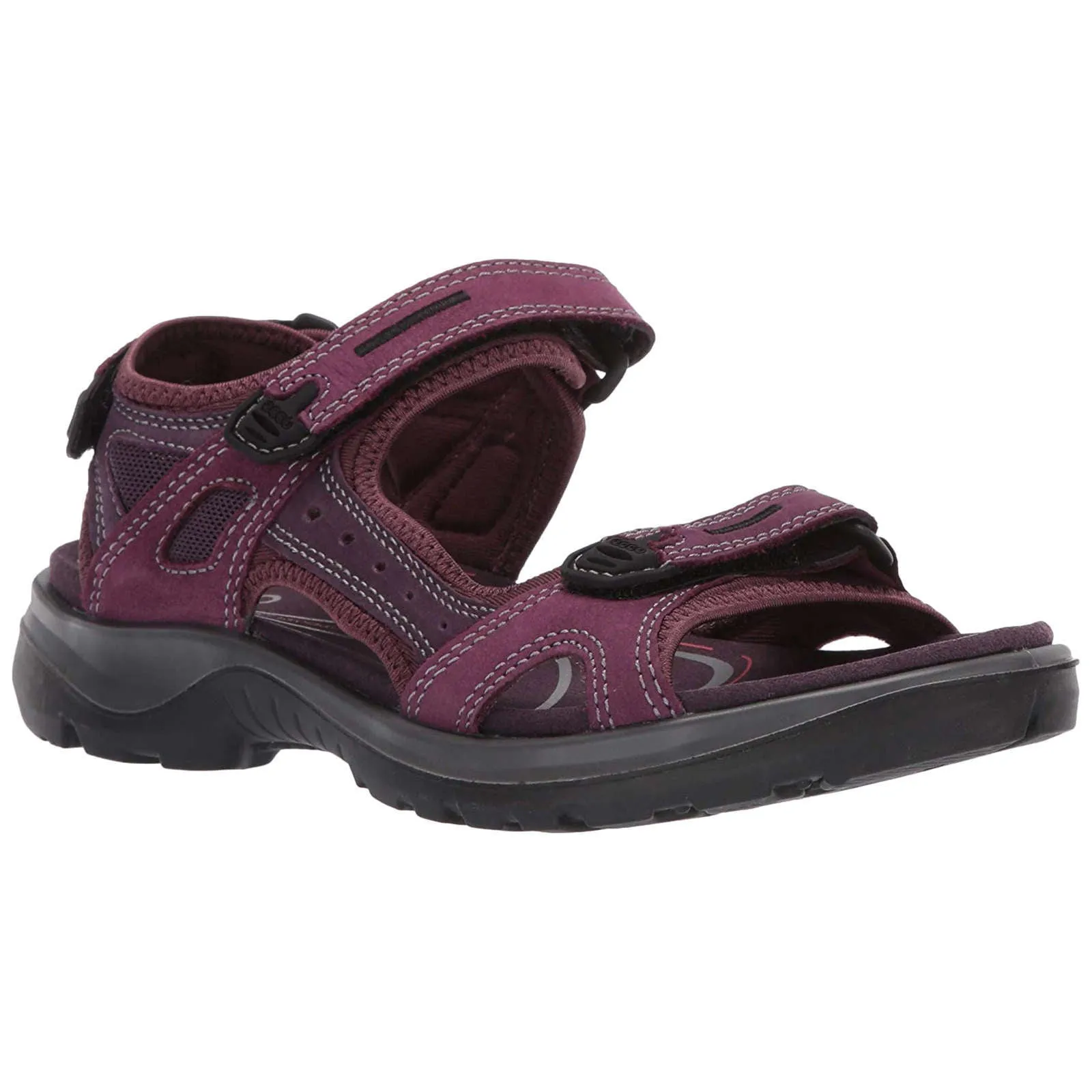 Ecco Offroad Nubuck-Leder Damen Freizeitsandalen Ecco Schuhe
