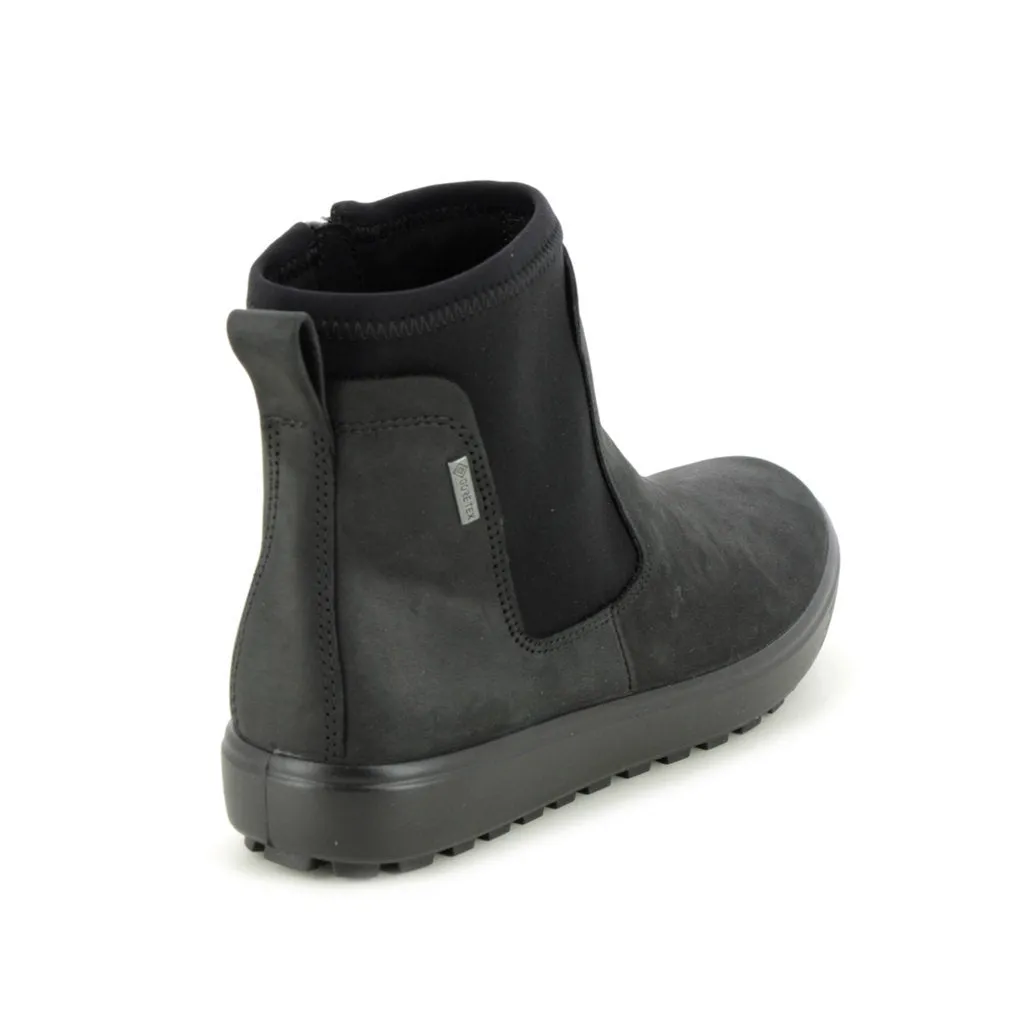 Ecco Soft 7 Tred Geölter Nubuck Damen Knöchelstiefel Ecco Schuhe