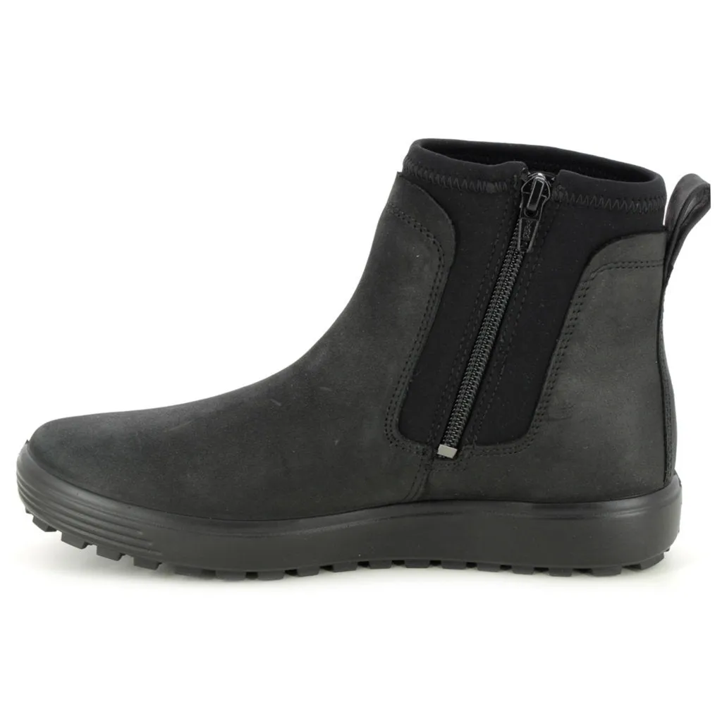 Ecco Soft 7 Tred Geölter Nubuck Damen Knöchelstiefel Ecco Schuhe