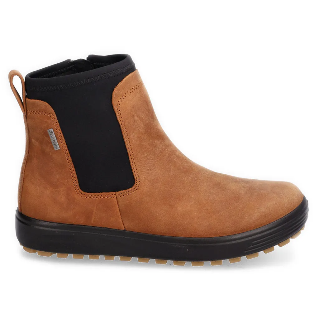 Ecco Soft 7 Tred Geölter Nubuck Damen Knöchelstiefel Ecco Schuhe