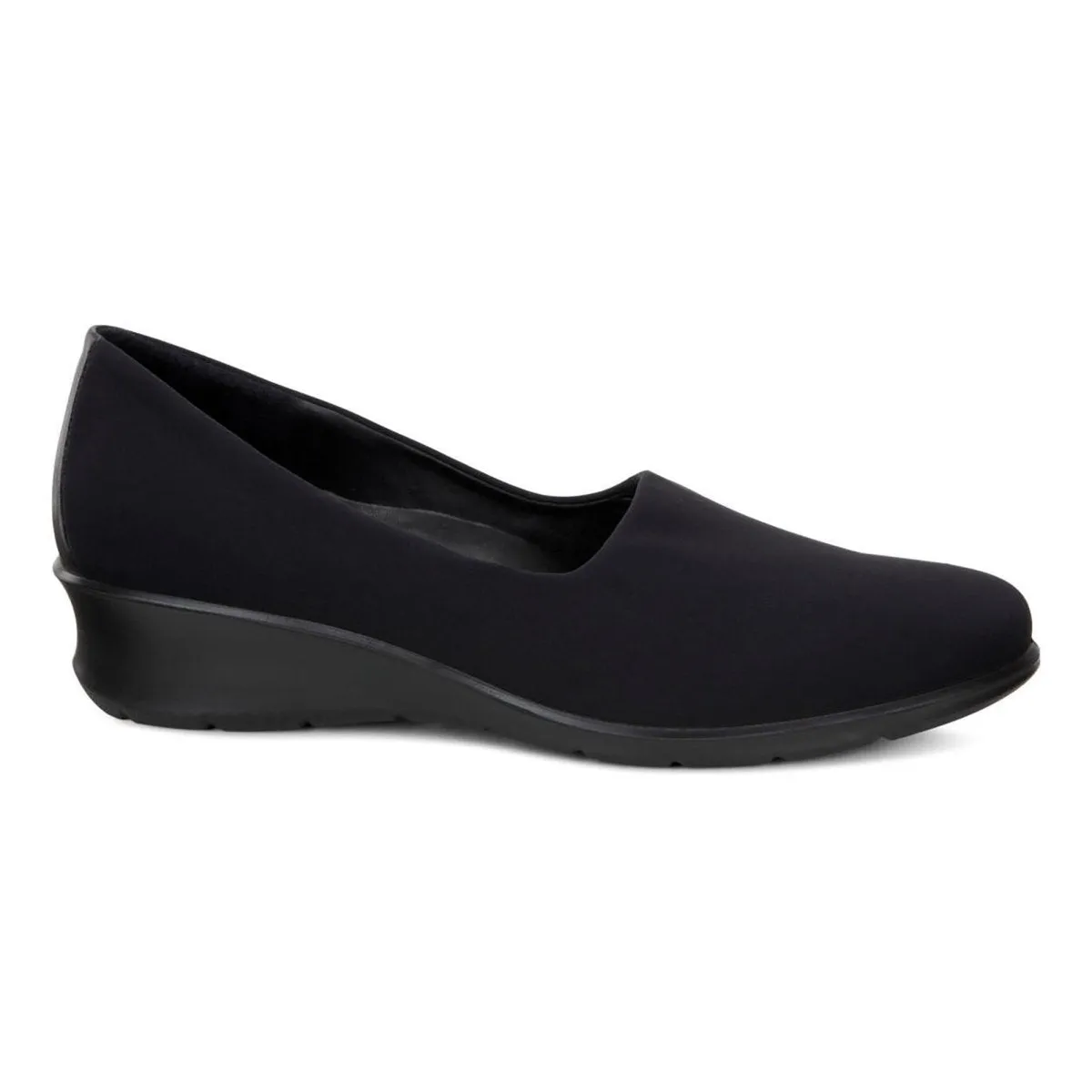 Ecco Damen Felicia Stretch Schwarzer Stoff