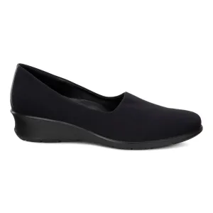 Ecco Damen Felicia Stretch Schwarzer Stoff