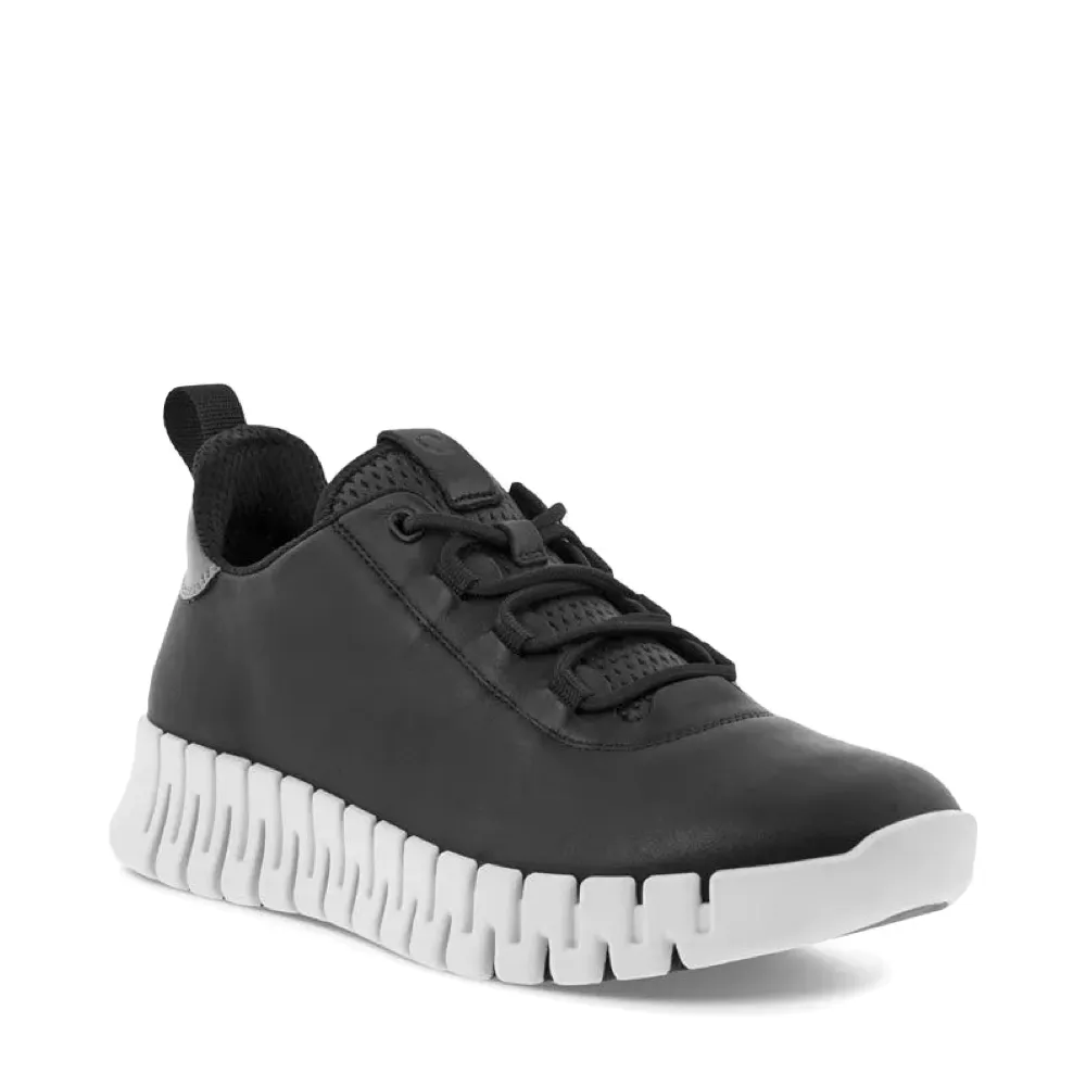 Ecco Damen Gruuv Sneaker in Schwarz