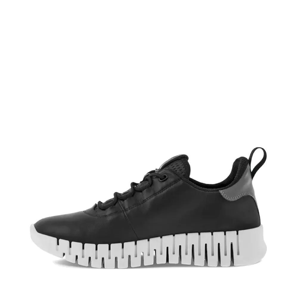 Ecco Damen Gruuv Sneaker in Schwarz