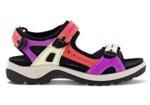 ECCO Damen Offroad Leder Sandalen mit verstellbarer Passform