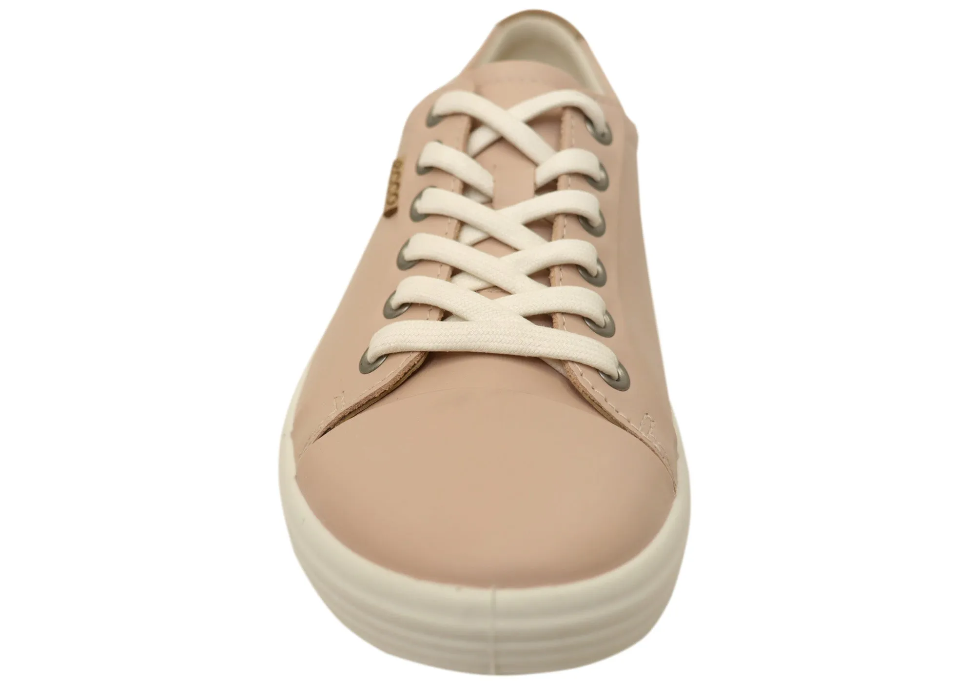 ECCO Damen Soft 7 Bequeme Leder Casual Schnürschuhe Sneakers ECCO Schuhe